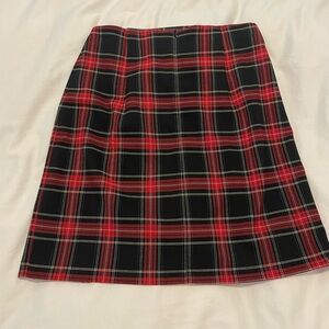 Kilt mini skirt. Plaid. Like new. Worn once